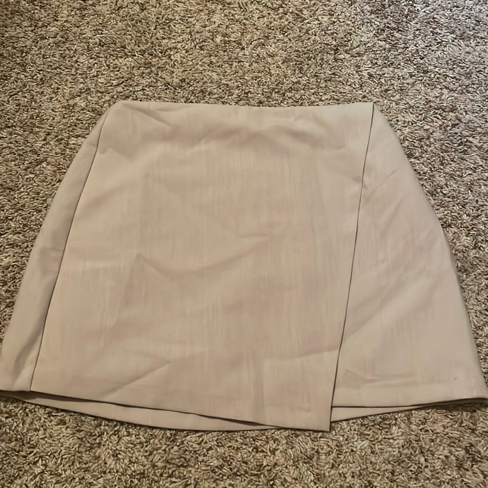Abercrombie & Fitch Beige Mini Skirt